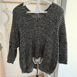 Crochet Tri color sweater